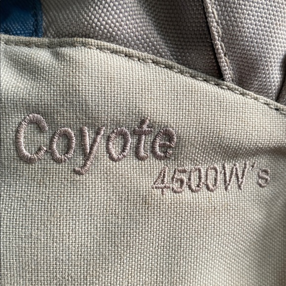 KELTY COYOTE 4500 Backpack Blue Hiking Heavy padding on Back Internal Frame - Picture 4 of 13